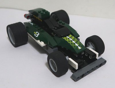 LEGO 樂高 8138 Racers Phantom Crasher(有缺件)