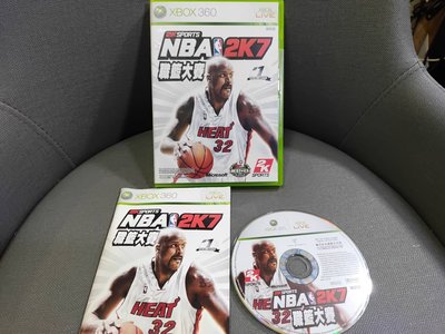 收藏品 絕版經典 xbox360 NBA 2K7 英文版