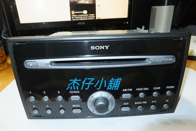 【杰仔小舖】FORD FOCUS MK2 ST福特原廠SONY音響主機,功能正常,買到賺到!
