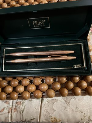 CROSS度14k鉛筆/原子筆2支盒單齊全（珍抽）