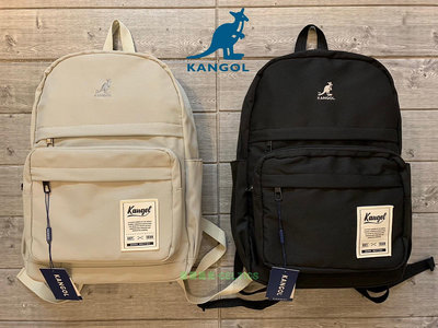 塞爾提克~英國袋鼠 KANGOL 運動時尚 後背包 書包 多層設計 透氣背墊 電繡袋鼠LOGO
