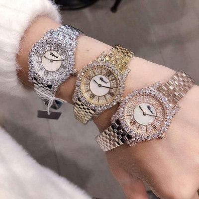 直購#蕭邦 女裝珠寶系列女表 肖幫高級珠寶鑽石 L'HEURE DU DIAMANT 系列腕錶 鑲鑽錶盤32389mm