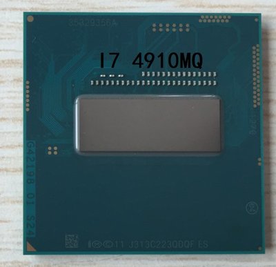 全台最低!!!正式版Intel i7-4910MQ 四核心筆電專用超強CPU 47W 8M 2.9G