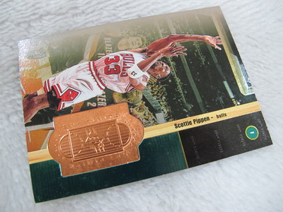 ~ Scottie Pippen ~ 1998年 SPX 天下第二人.皮朋 限量10000張 NBA球員卡