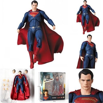 正義聯盟 DC 英雄 超人  動漫模型  鋼鐵英雄 Superman  關節可動 公仔 限量 可刷卡~
