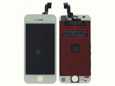 iphone 5S    (全新)   液晶螢幕含白色觸控板含框架  液晶總成   直購價:699元