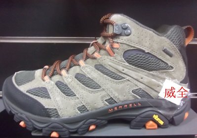 【威全全能運動館】MERRELL MOAB 3 MID GTX健行登山鞋 現貨保證正品公司貨 男款J035791