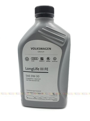 (VAG小賴汽車)VW Skoda 福斯 Longlife III 0W30 原廠機油