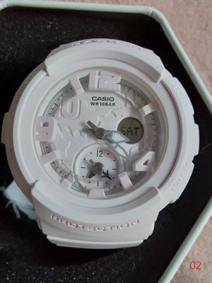 11 Baby-G CASIO手錶 BGA-190BC-4BDR目前本賣場最便宜 售價2490元時尚地圖立體雙顯錶-粉紅
