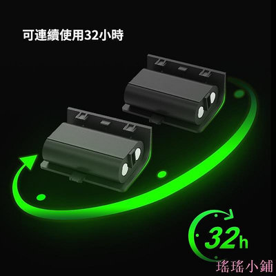 【熱賣精選】【NiTHO】耐托 Xbox Series/One LED雙手把充電座套裝 充電底座+2顆電池+4塊電池蓋 xbo