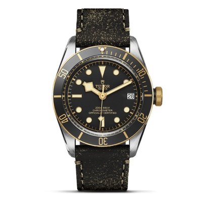 【玩錶交流】全新品 TUDOR 79733 BLACK BAY 皮帶款 2024/5月保卡 盒子保卡齊全