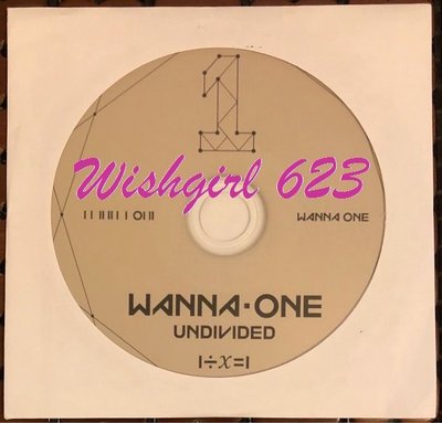 WANNA ONE -『1÷x=1 (UNDIVIDED )』特別專輯CD (官方宣傳片)~YMC娛樂、韓團、無限可能性