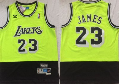 勒布朗·詹姆士(LeBron James) NBA洛杉磯湖人隊 ADIDAS 拼接版 球衣 23號