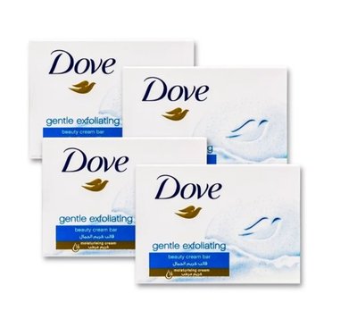 【Dove 多芬】乳霜滋潤香皂-溫和去角質(100g*4塊入)