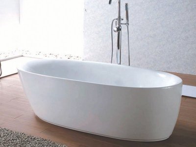 《101衛浴精品》180cm 高亮度 壓克力 橢圓型 獨立浴缸 復古浴缸 泡澡缸【免運費搬上樓 可貨到付款】
