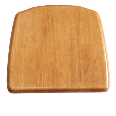 純實木椅子面板坐板椅子配件餐桌凳子椅面橡膠木家用凳板座板更換