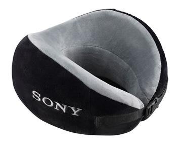 Sony 記憶頸枕 飛機枕 紓壓頸枕 午覺枕 旅行用記憶頸枕 有附SONY收納袋 可收納 盒裝 全新未拆品