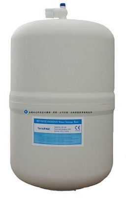 台灣製CE認證/NSF認證/塑膠外殼RO儲水桶(壓力桶)19公升