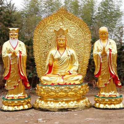 促銷打折地藏王菩薩88cm1.08米1.3米1.6米2米娑婆三圣站像樹脂寺廟大佛像神奇悠悠