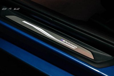 (B&amp;M精品)BMW 原廠 M Performance LED 迎賓踏板 門欄 戶定飾板 F15 F16 X5 X6現貨
