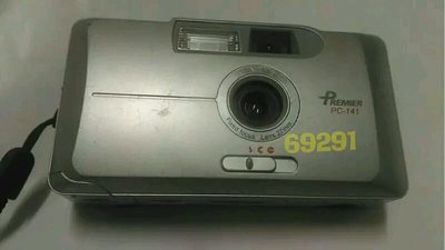 PREMIER底片相機，底片相機，古董相機，相機，攝影機~PREMIER PC141底片相機~外觀新功能正常