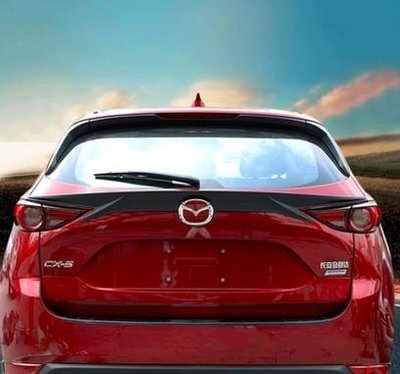 現貨熱銷-【易車汽配】專用於Mazda第二代馬自達CX-5尾門中翼 CX5改裝定風尾翼擾流板車身裝飾