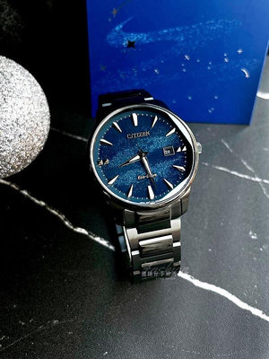 CITIZEN 星辰 Eco-Drive天川銀河光動能限定腕錶 BM7595-89L 公司貨 防水錶 代言人廣告配戴款