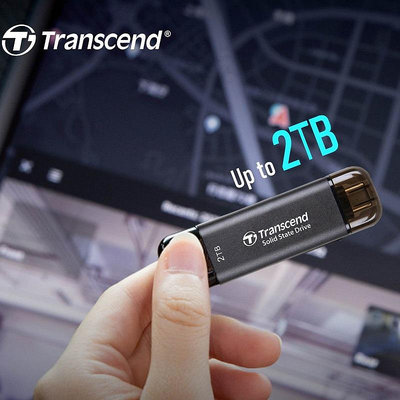 創見Transcend ESD310C 移動SSD固態硬盤512GB/1TB/2TB 雙接口U盤