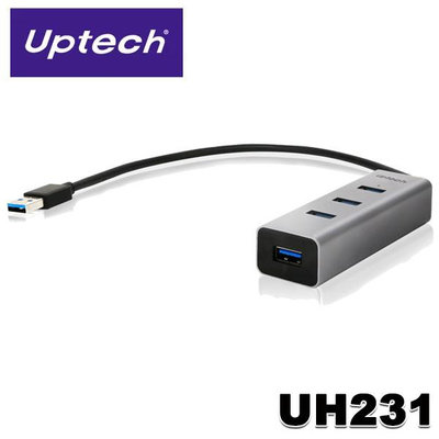 【MR3C】含稅附發票 UPMOST 登昌恆 Uptech UH231 4埠USB3.1 集線器 HUB