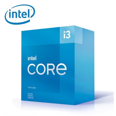 【前衛】Intel Core i3-10105F 中央處理器