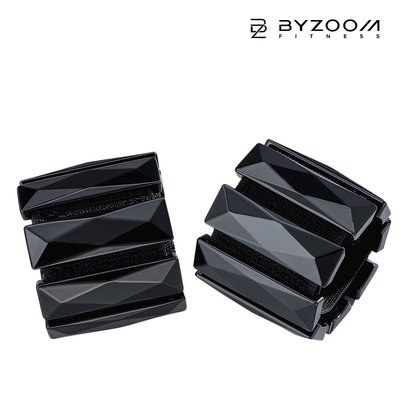 Byzoom Fitness 運動重量手環0.5kg *2 加重器 負重訓練 負重器 黑色
