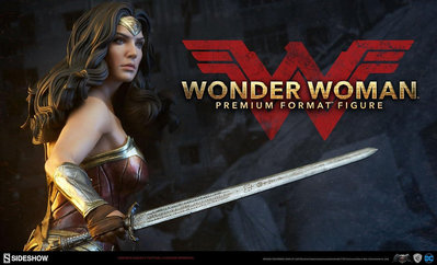 八田元氣小棧:日版 全新 Sideshow BenToy蝙蝠俠超人正義曙光Wonder Woman神力女超人全身雕像