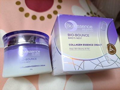 ((320元立即購))☆就是愛美妝☆Bio-essence 碧歐斯 膠原彈潤超澎精華霜 50g正貨(市價$790)