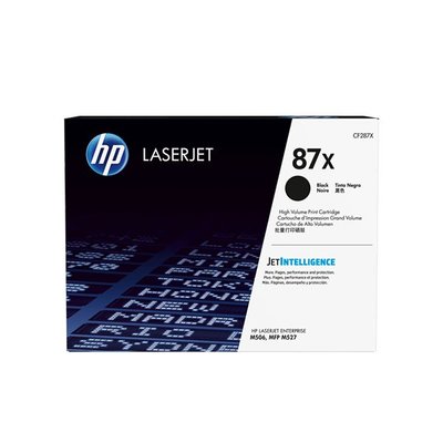 【葳狄線上GO】 HP 87X LaserJet 原廠黑色碳粉匣高印量(CF287X) 適用 M501/M506