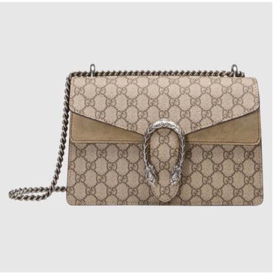 【二手】GUCCI Dionysus Shoulder Bags 米色 駝色 酒神包 肩背包 400249