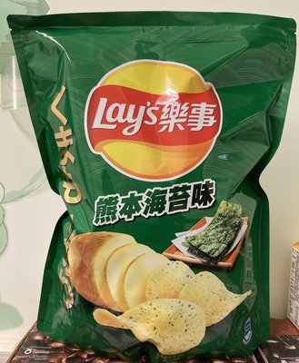 【佩佩的店】COSTCO 好市多 LAY’S 樂事 熊本海苔口味洋芋片 580公克/包 新莊可自取