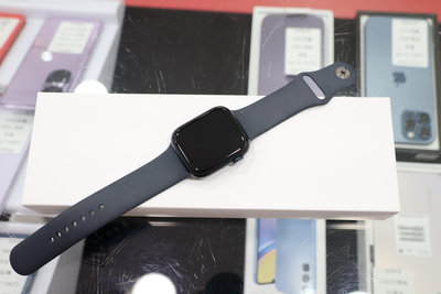 【林Sir 手機 嘉義館】9.2成新 Apple Watch  S9 45mm | GPS | 午夜色 | 鋁金屬 | 原廠保固中