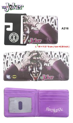 [現貨]皮夾錢包 小丑 蝙蝠俠 Batman 正義聯盟 小丑女 Joker 漫畫 動漫DC 趣味創意惡搞古怪交換生日禮品