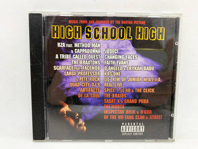 (小蔡二手挖寶網) HIGH SCHOOL HIGH／外國專輯 CD 內容物及品項如圖 低價起標