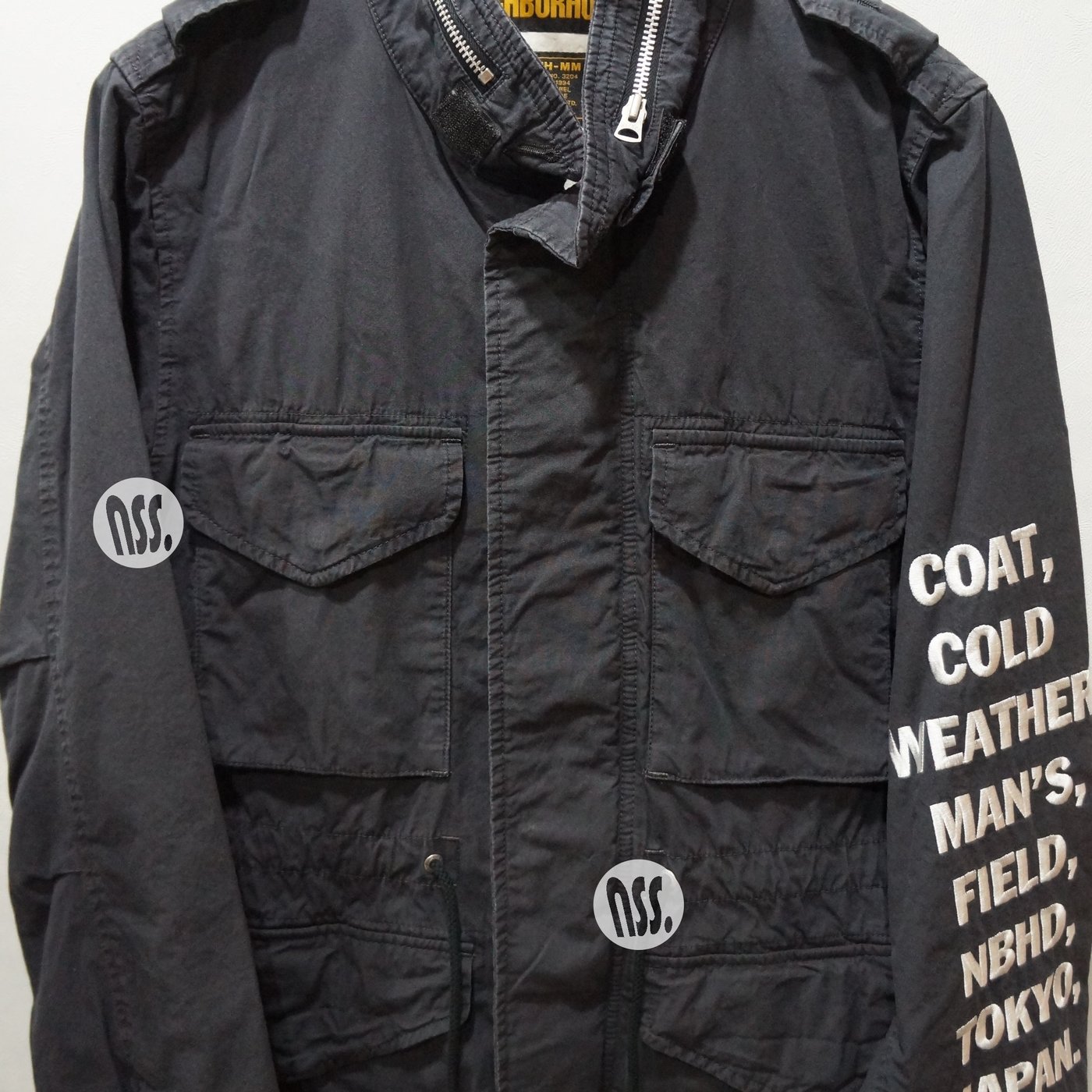 NSS』NEIGHBORHOOD 18 M-65 C JKT 軍裝外套M65 黑M 刺繡| Yahoo奇摩拍賣