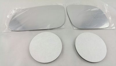 *HDS*福斯 GOLF 4代 98-02(左大右小) 白鉻鏡片(一組 左+右 貼黏式) 後視鏡片 後視鏡玻璃 後照鏡片