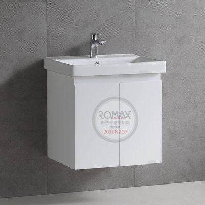 《振勝網》ROMAX 羅曼史 衛浴 TW63 / RD11 60cm 防水發泡板 浴櫃+臉盆 臉盆鋼烤浴櫃組 不含龍頭