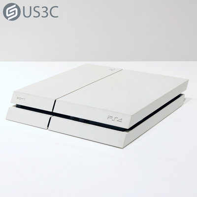 【US3C-青海店】台灣公司貨 Sony PS4 CUH-1207A 500G 冰河白 PlayStation 藍光播放 支援WiFi 二手電玩主機