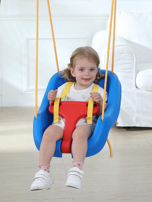 居家佳：兒童鞦韆室外吊椅吊床室內陽臺搖椅戶外庭院嬰兒寶寶家用座椅 自行安裝