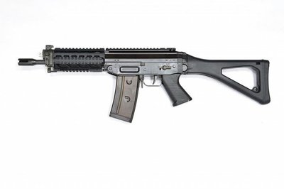 【BCS武器空間】GHK 553 GBB全金屬槍身 戰術魚骨版QPQ瓦斯長槍 黑灰色CERAKOTE-GHKGL553R