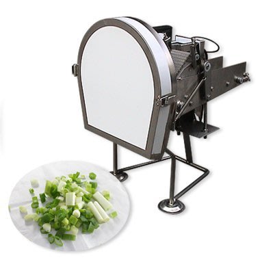 一鑫餐具【鍊條式切蔥機】營業用切蔥機切段機蔥花機桌上型切蔥機