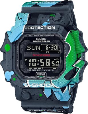 日本正版 CASIO 卡西歐 G-SHOCK 男錶 手錶 太陽能充電 GX-56SS-1JR 日本代購