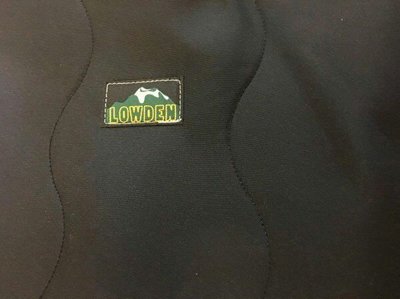 LOWDEN防潑水舖棉黑色地墊 300X300  地墊 內地墊 帳內墊