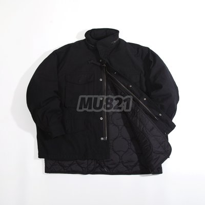 KK精選 MU821現貨 BEAMS BDU 3WAY M-65 尼龍帶可拆內膽棉服立領夾克外套