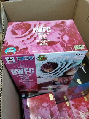 現貨 日版 金證 海賊王 航海王 景品 彩色款 BWFC 世界大賽 卡塔庫栗 卡塔庫利 卡二 造形王 頂上決戰 2